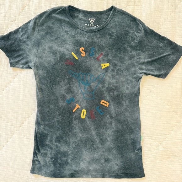 Vissla Everyday Heather Graphic Tee XL (Fits M/L) Surf Skate Ocean - Picture 3 of 11